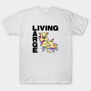 Fat Cat Living Large T-Shirt